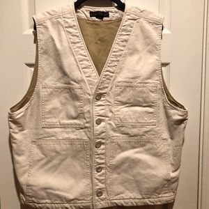 Banana Republic Khaki Vest